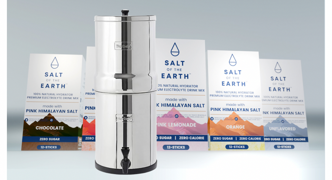 The Essential Role of Electrolytes in a Berkey Water Filtration Lifestyle