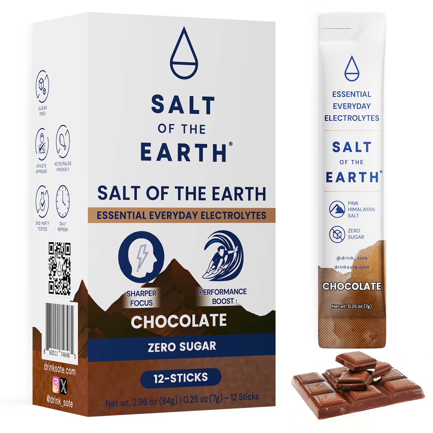 Salt of the Earth | Natural Electrolytes | Chocolate