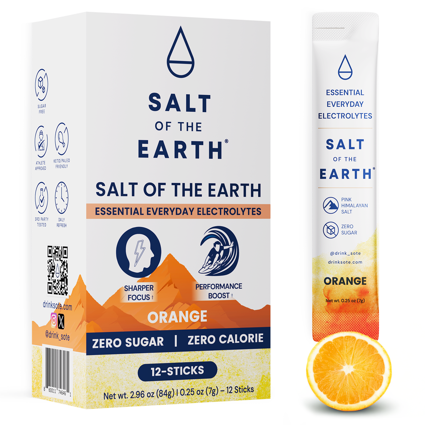 Salt of the Earth | Natural Electrolytes | Orange