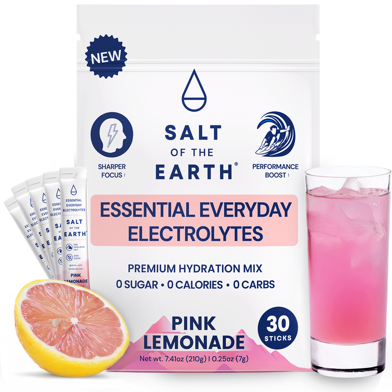 Salt of the Earth | Essential Everyday Electrolytes | Pink Lemonade