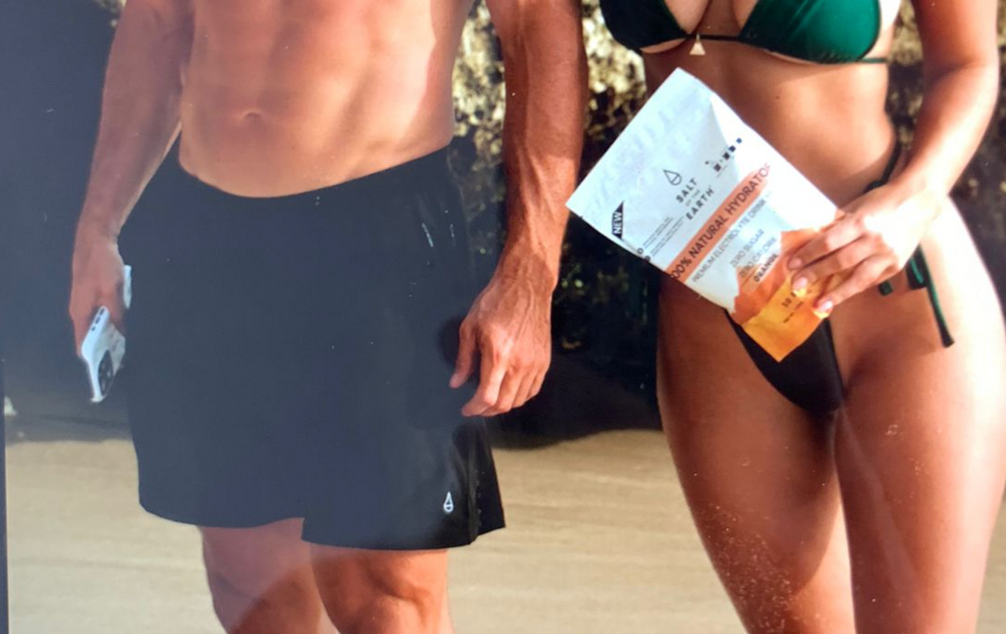 100% Merino Wool Lined Organic Cotton Shell Black Shorts