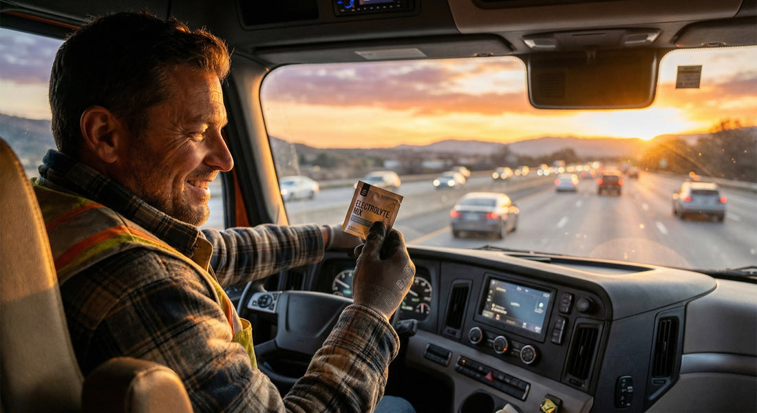 Best Electrolytes for Truck Drivers: Complete Guide to Long-Haul Hydration, Road Safety, and Fatigue Prevention