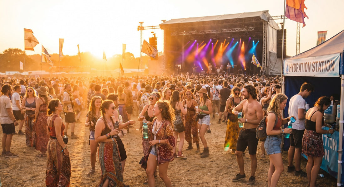 Festival Hydration: Why IV Drips Cost + at Events (and the  Electrolyte Alternative)