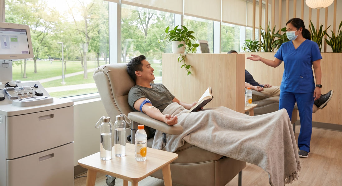 Plasma Donation Hydration: The Complete Electrolyte Protocol for Faster Recovery and Better Eligibility