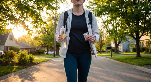 Fasted Walk Hydration: When Plain Water Is Not Enough