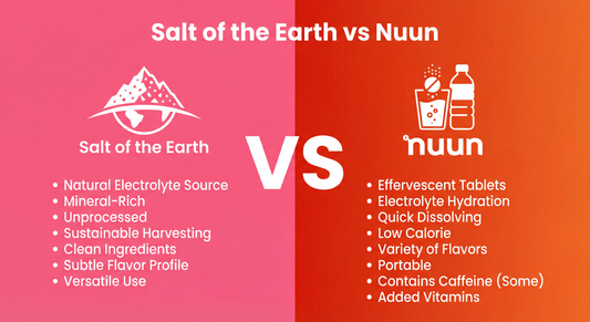 Salt of the Earth vs Nuun: Which Electrolyte Is Right for You?