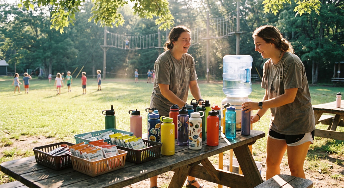 Summer Camp Hydration: When Electrolytes Make More Sense Than More Water