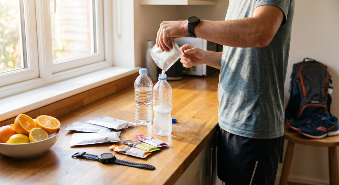 Zero-Sugar Electrolytes for Two-Hour Runs: Hydration With Carbs Separate