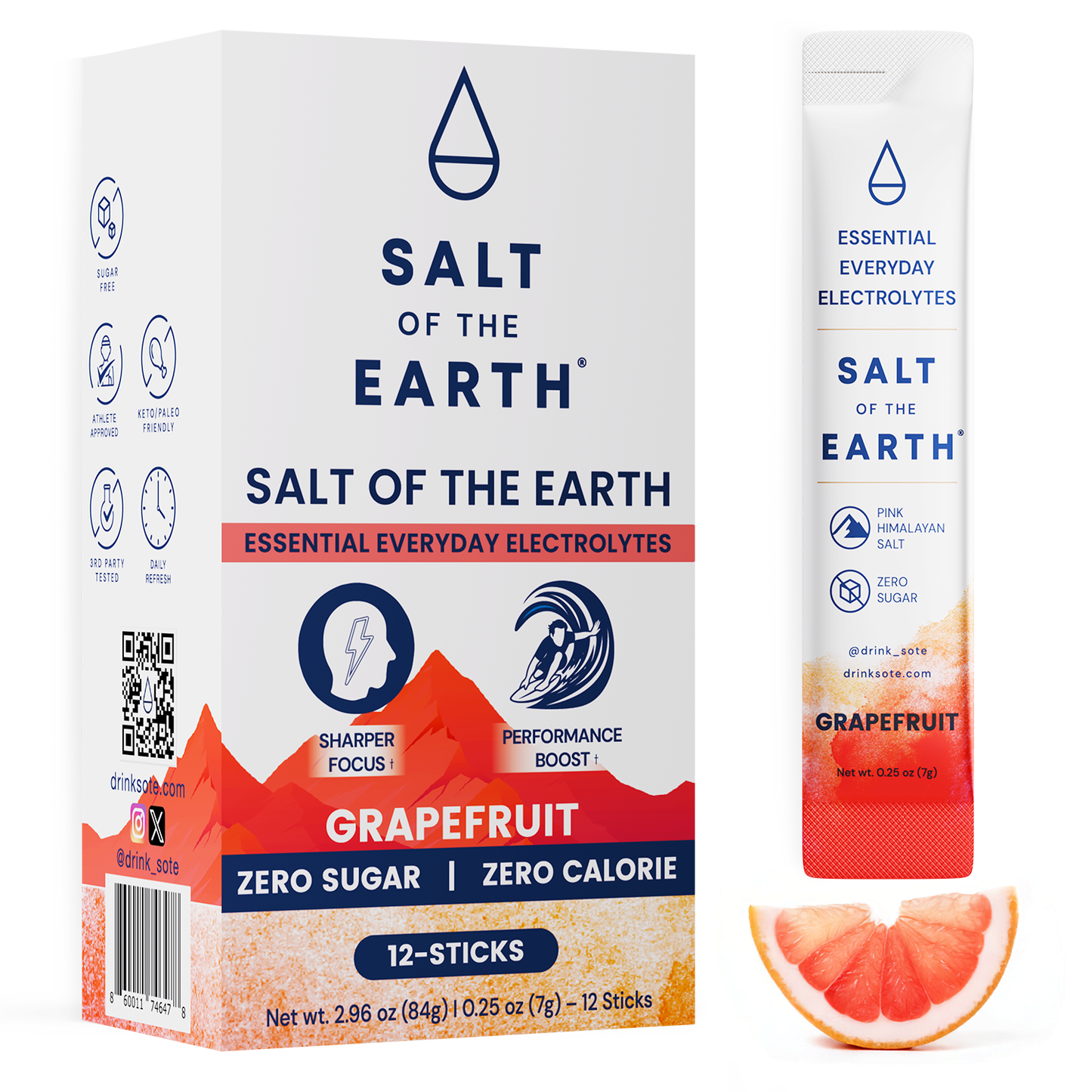 Salt of the Earth | Natural Electrolytes | Grapefruit
