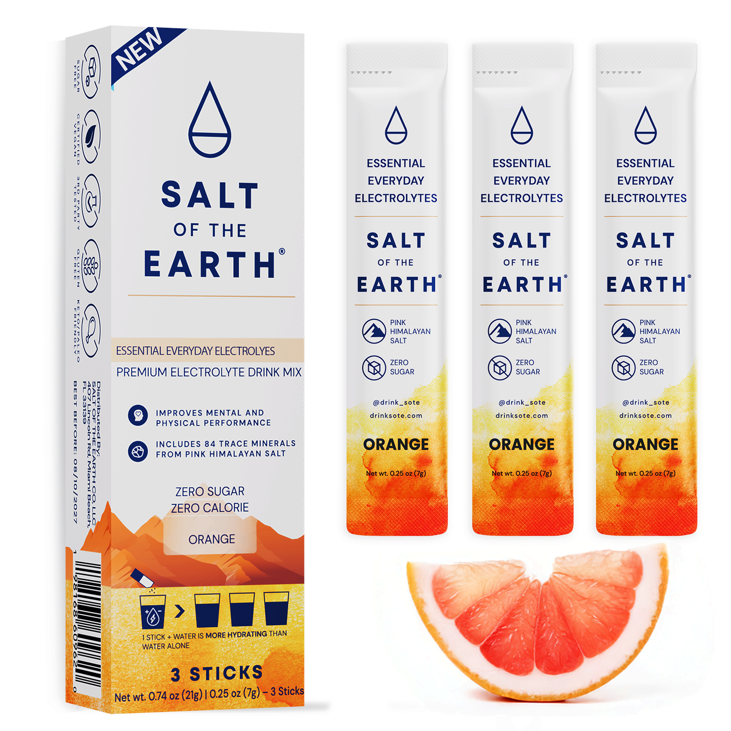 Salt of the Earth | Natural Electrolytes | Orange