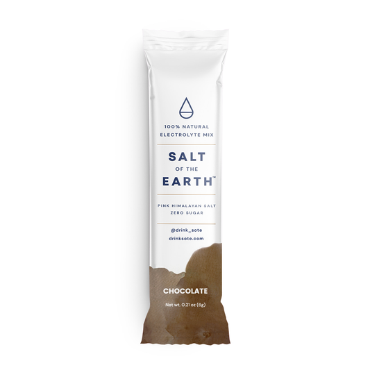 stick of chocolate salt of the earth electrolytes