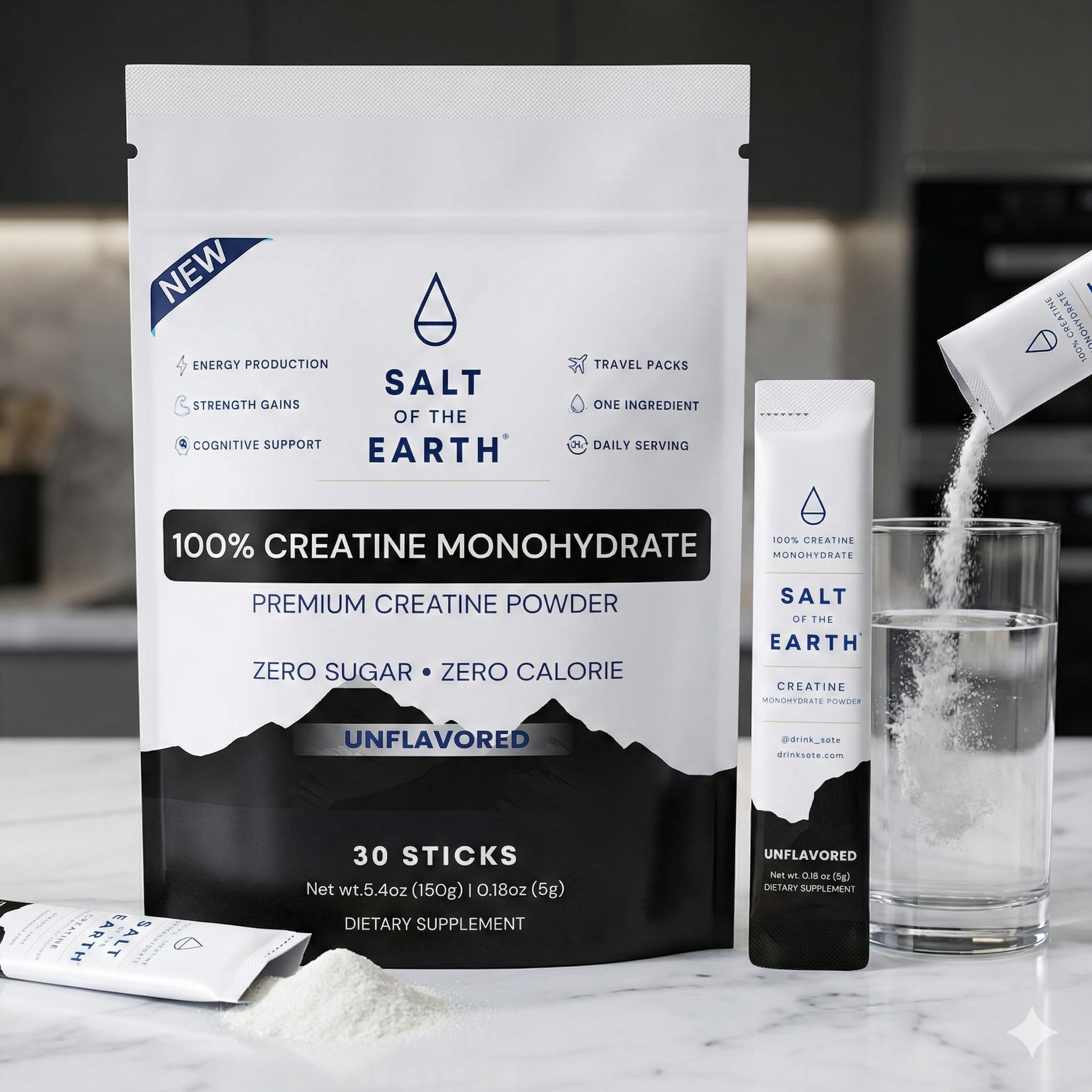 Salt of the Earth Creatine Monohydrate