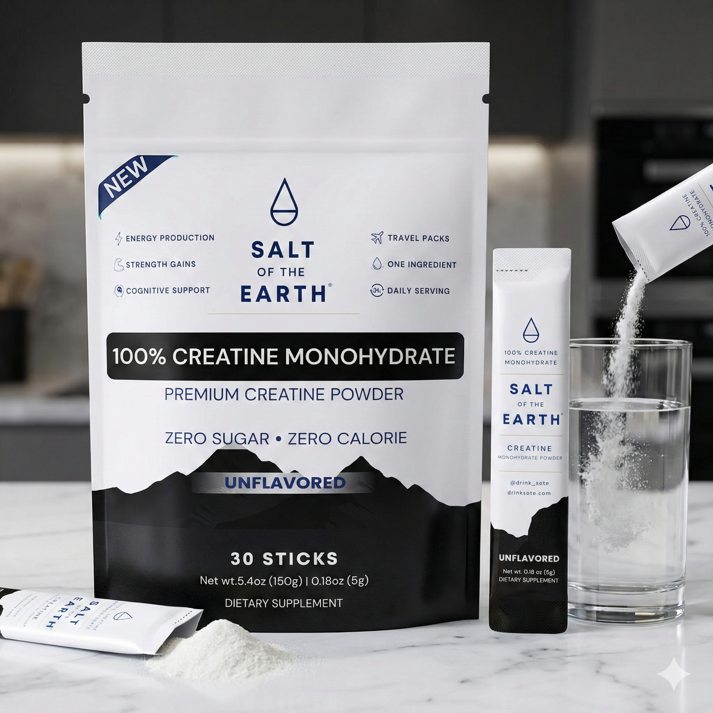 Salt of the Earth Creatine Monohydrate