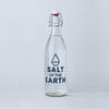 Clear Glass Swing Top Bottle