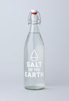 Clear Glass Swing Top Bottle
