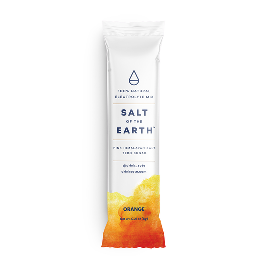 stick of orange salt of the earth electrolytes