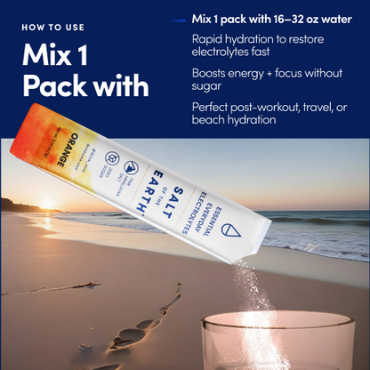 Salt of the Earth | Natural Electrolytes | Orange