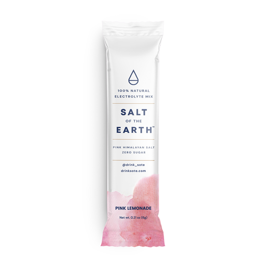stick of pink lemonade salt of the earth electrolytes