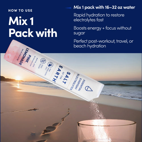 Salt of the Earth | Natural Electrolytes | Pink Lemonade