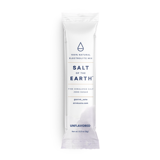 stick of unflavored salt of the earth electrolytes