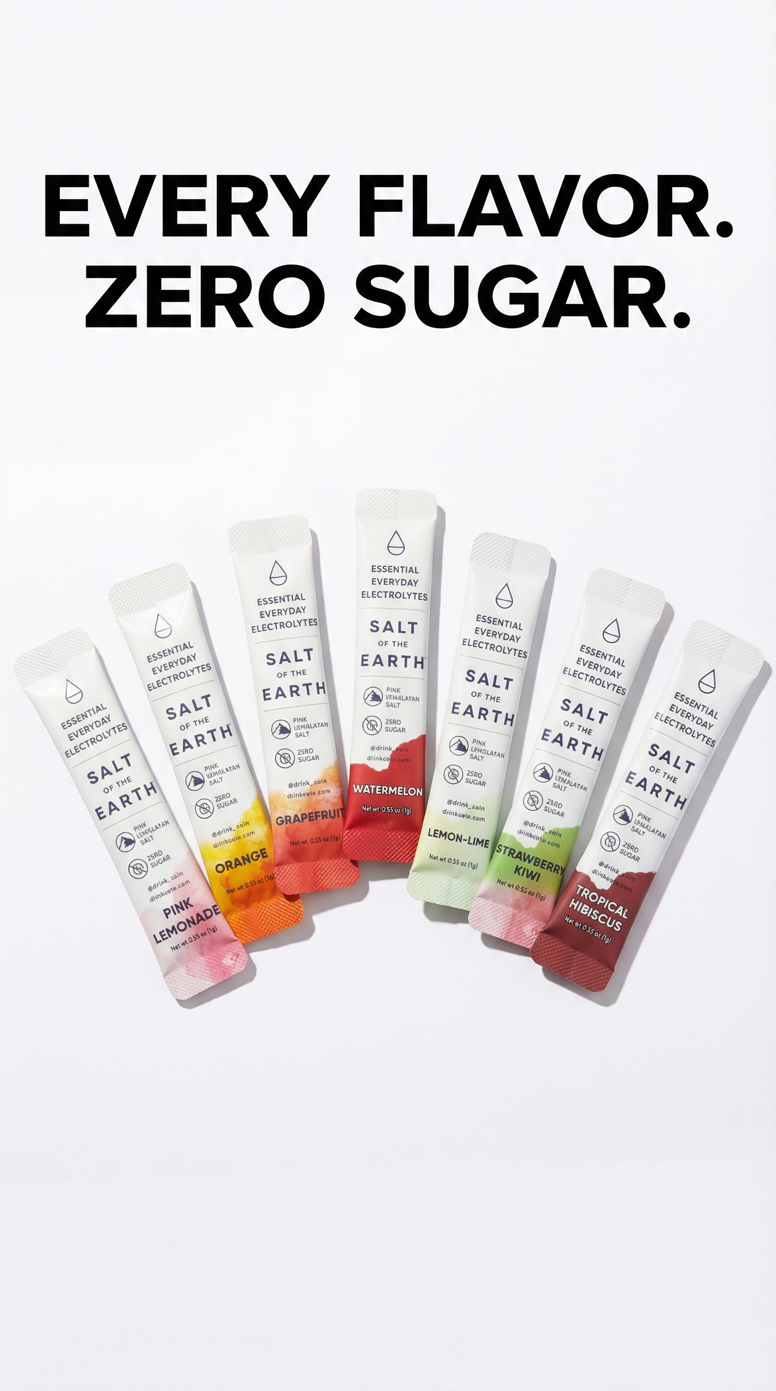 35-Stick Variety Pack, 5-sticks of each flavor