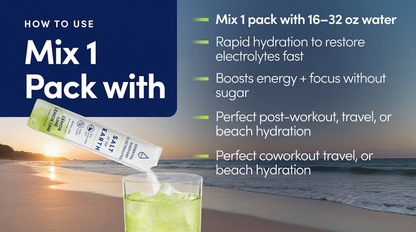 Salt of the Earth | Natural Electrolytes | Lemon Lime