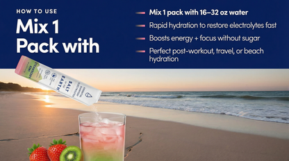Salt of the Earth | Natural Electrolytes | Strawberry Kiwi