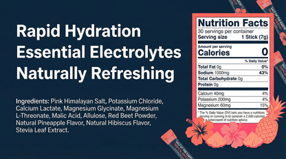Salt of the Earth | Natural Electrolytes | Tropical Hibiscus