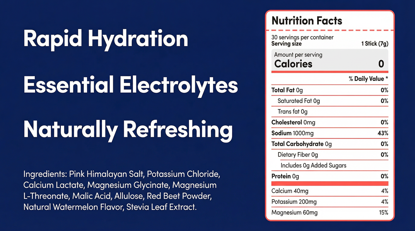 Salt of the Earth | Natural Electrolytes | Watermelon